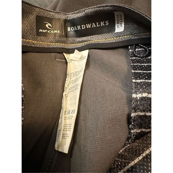 Rip Curl Phase 21" Boardwalk board Shorts Black 29 men’s New - Picture 8 of 8